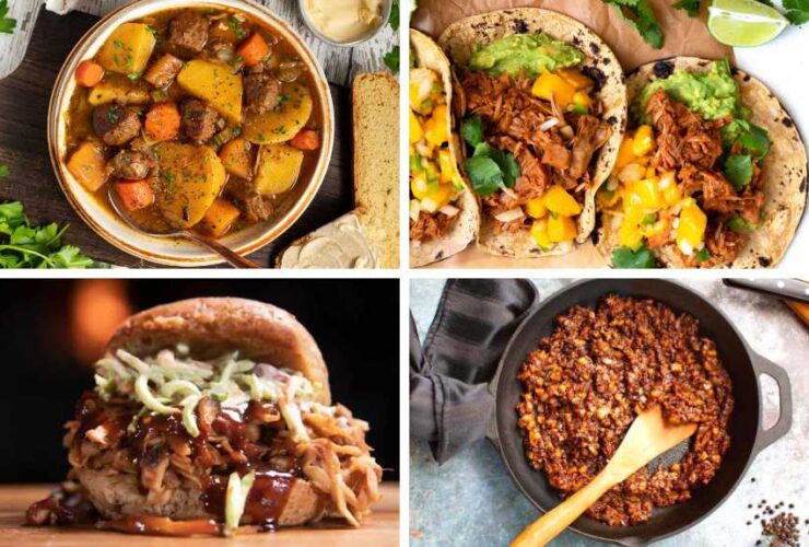 Vegan Recipes for Meat Lovers by Nutriciously Featured Image