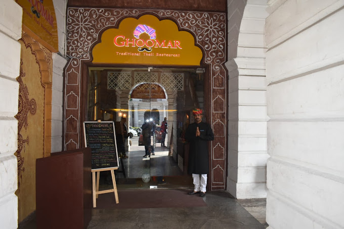 Ghoomar Traditional Thali best vegan Restaurant in delhi