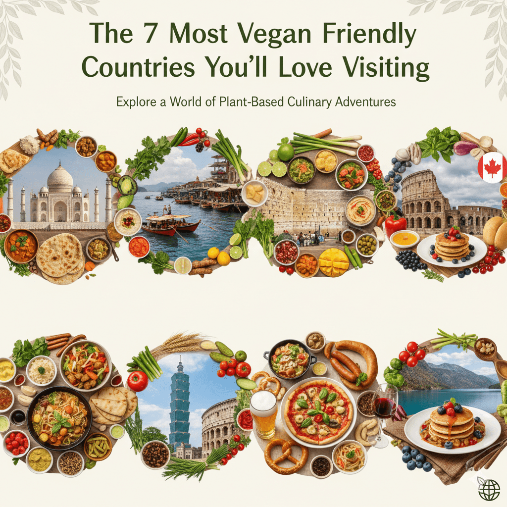 The 7 Most Vegan Friendly Countries You’ll Love Visiting